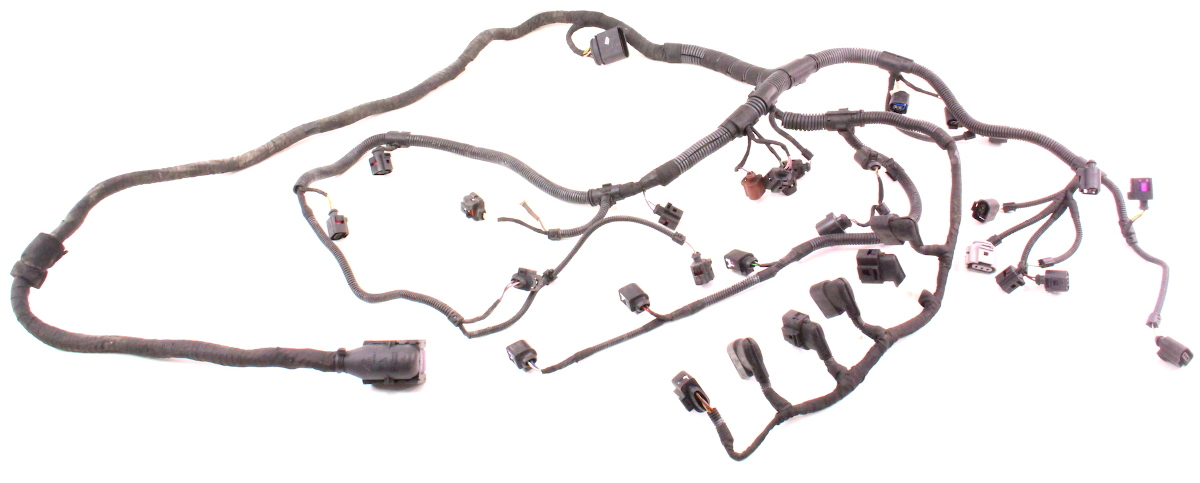 Engine Wiring Harness 06-07 VW Passat B6 3.6 VR6 Swap BLV - Genuine
