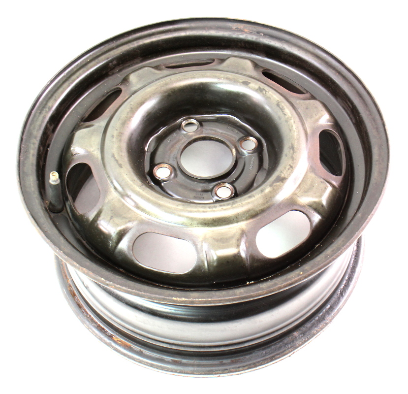 14" x 6" Steel Spare Wheel VW Jetta Golf GTI Cabrio MK3 4x100 1H0 601