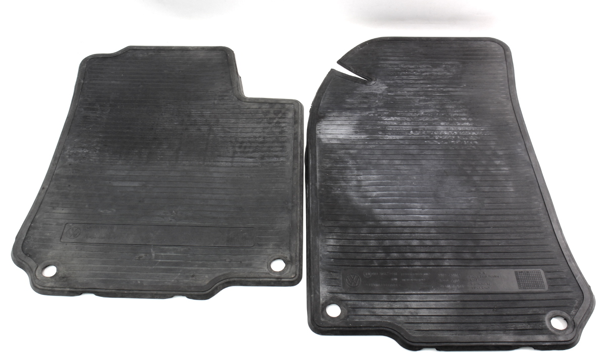 All Season Weather Front Rubber Floor Mats 9905 VW Jetta Golf MK4