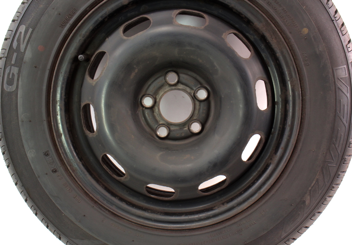 Vw Of America >> Full Size Spare 15" 5x100 Steel Wheel Rim Tire 99-05 VW Jetta Golf MK4 . Genuine | CarParts4Sale ... Vw Of America >> Full Size Spare 15" 5x100 Steel Wheel Rim Tire 99-05 VW Jetta Golf MK4 . Genuine | CarParts4Sale ...
