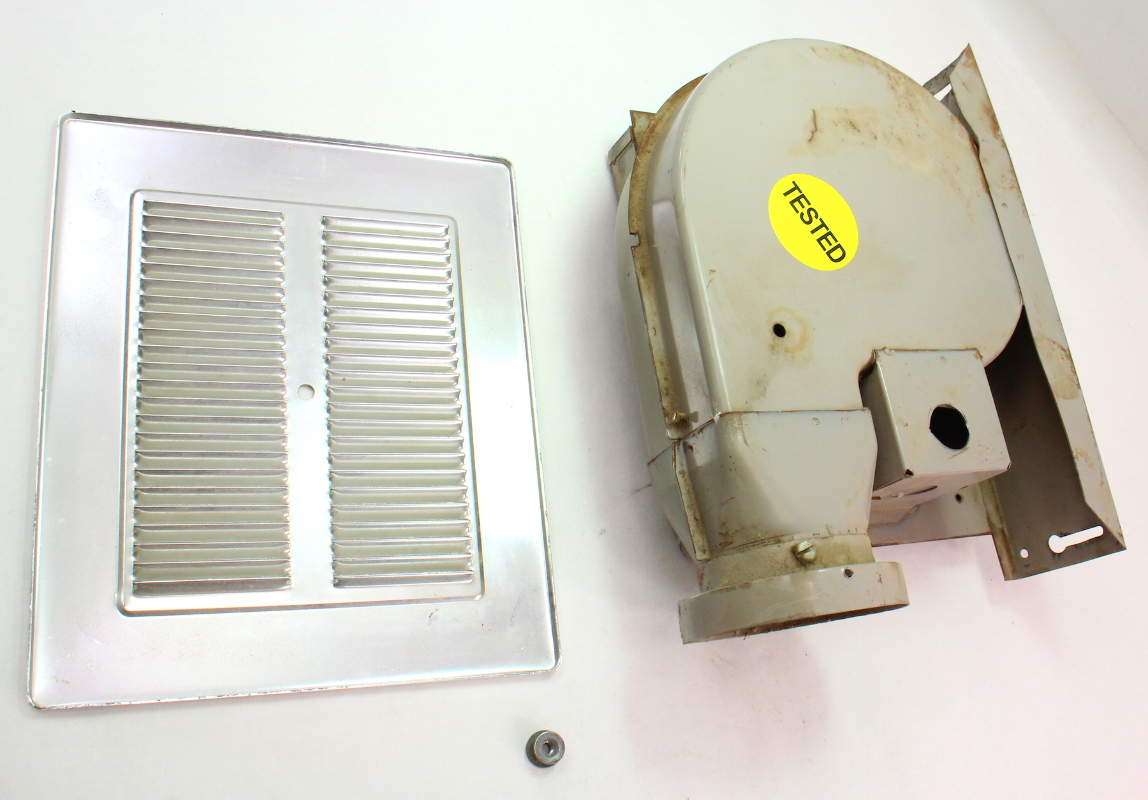 Nutone Model 8830 Vintage Old School Bathroom Fan Assembly W/ Grill