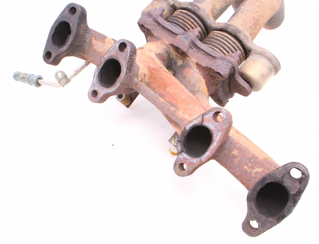 Dual Port Exhaust Manifold & Down Pipe 8892 VW Jetta Golf GTI MK2 055