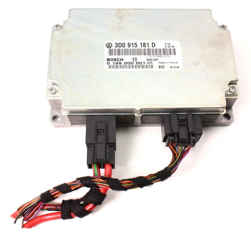 Battery Monitor Control Module 0406 VW Phaeton Genuine 3D0 915 181