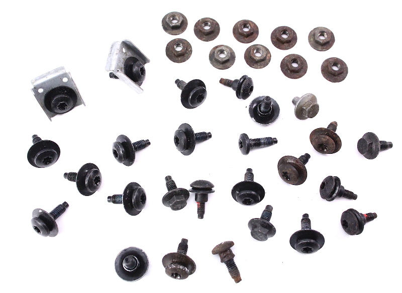 Front Fender Bolts Screws Hardware Fasteners 98-05 VW Beetle ford clock spring wiring diagram horn relay 