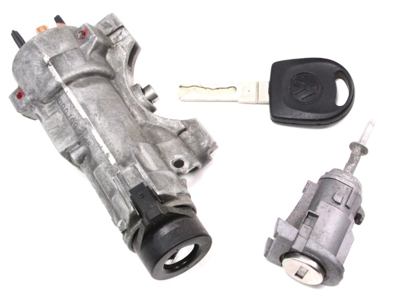 Lock Set Ignition Door Handle Key 9905 VW Jetta Golf GTI MK4 MT 4B0
