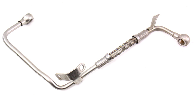 Turbo Oil Feed Line VW Jetta GTI MK5 Eos Passat Audi TT A3 2.0T - 06F