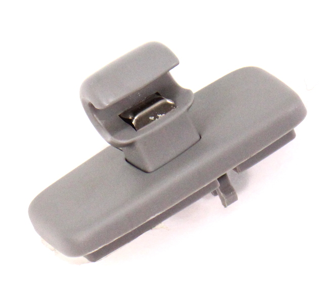 RH Sun Visor Clip Mount Sunvisor Grey 04-06 VW Phaeton - Genuine - 3D0