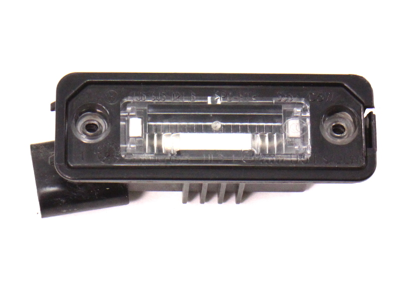 License Plate Lights Lens & Housing 04-06 VW Phaeton - Genuine - 3D0
