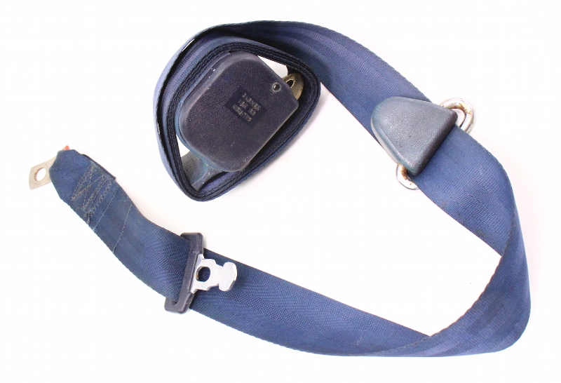 RH Front Seatbelt Shoulder Seat Belt Blue 81-84 VW Rabbit ... 1982 vanagon wiring diagram 
