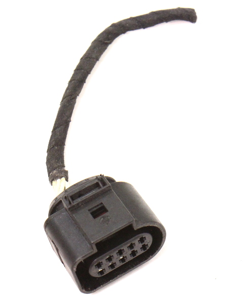 LH Driver Front Door Latch Plug Pigtail Wiring VW Passat 06-10 B6 - 1J0