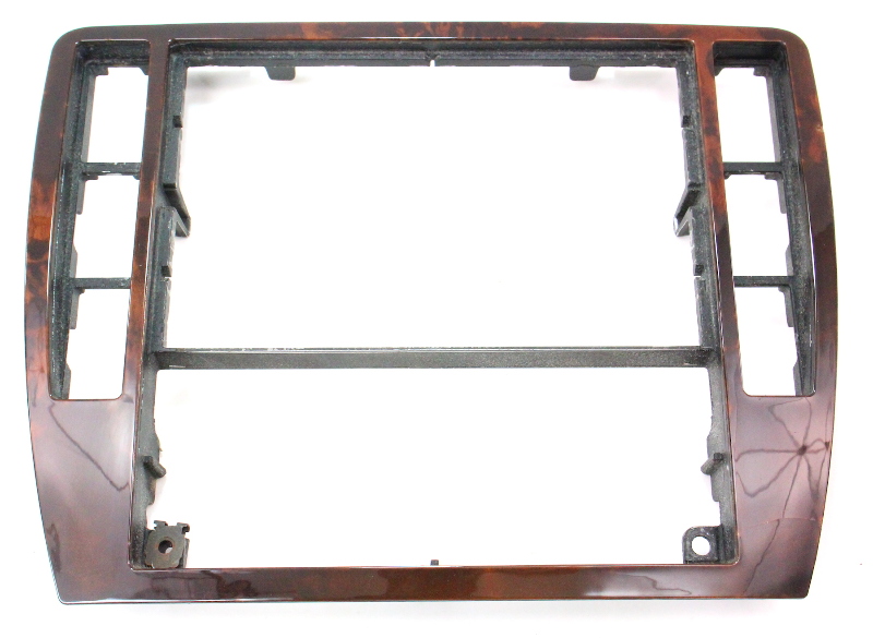 Radio Climate Control Dash Switch Trim Wood 01-05 Vw Passat B5