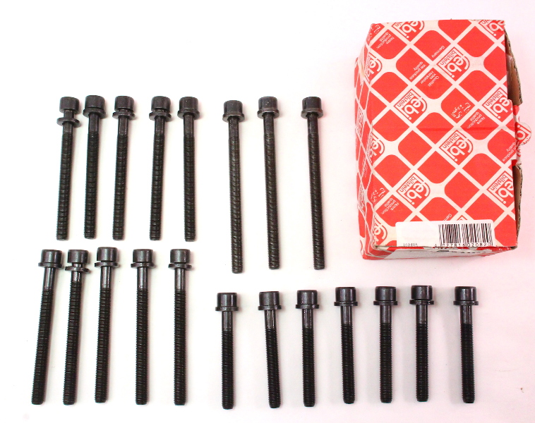 Nos Vw Head Bolt Set Febi 02082 021 103 384 D 021