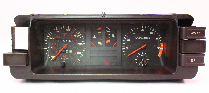 Gauge Cluster Speedometer Tachometer Tach 79-81 Audi 80 ... 69 vw bug fuse box 