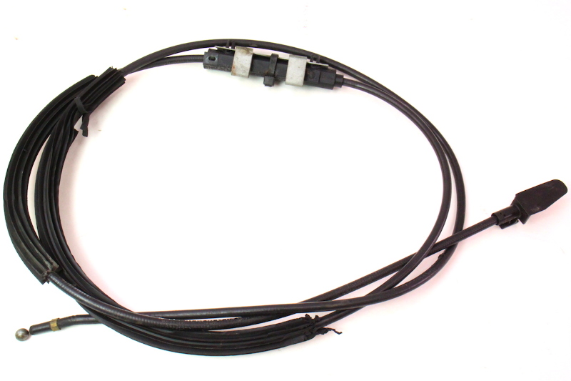 Hood Latch Release Cable 06 10 Vw Passat B6 Genuine