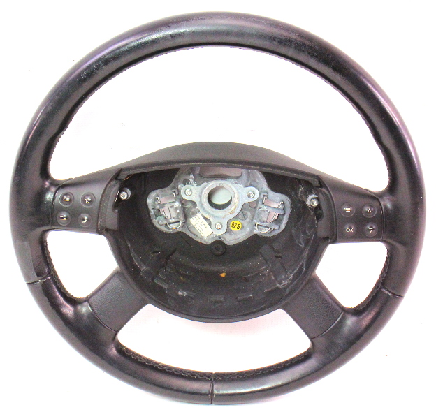 Leather Stock Steering Wheel 2006 Vw Passat B6 Genuine