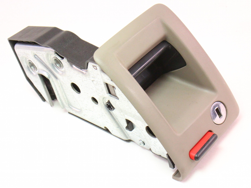 LH Rear Seat Fold Latch Lock Release 06-10 VW Passat B6 - Latte - 3C5