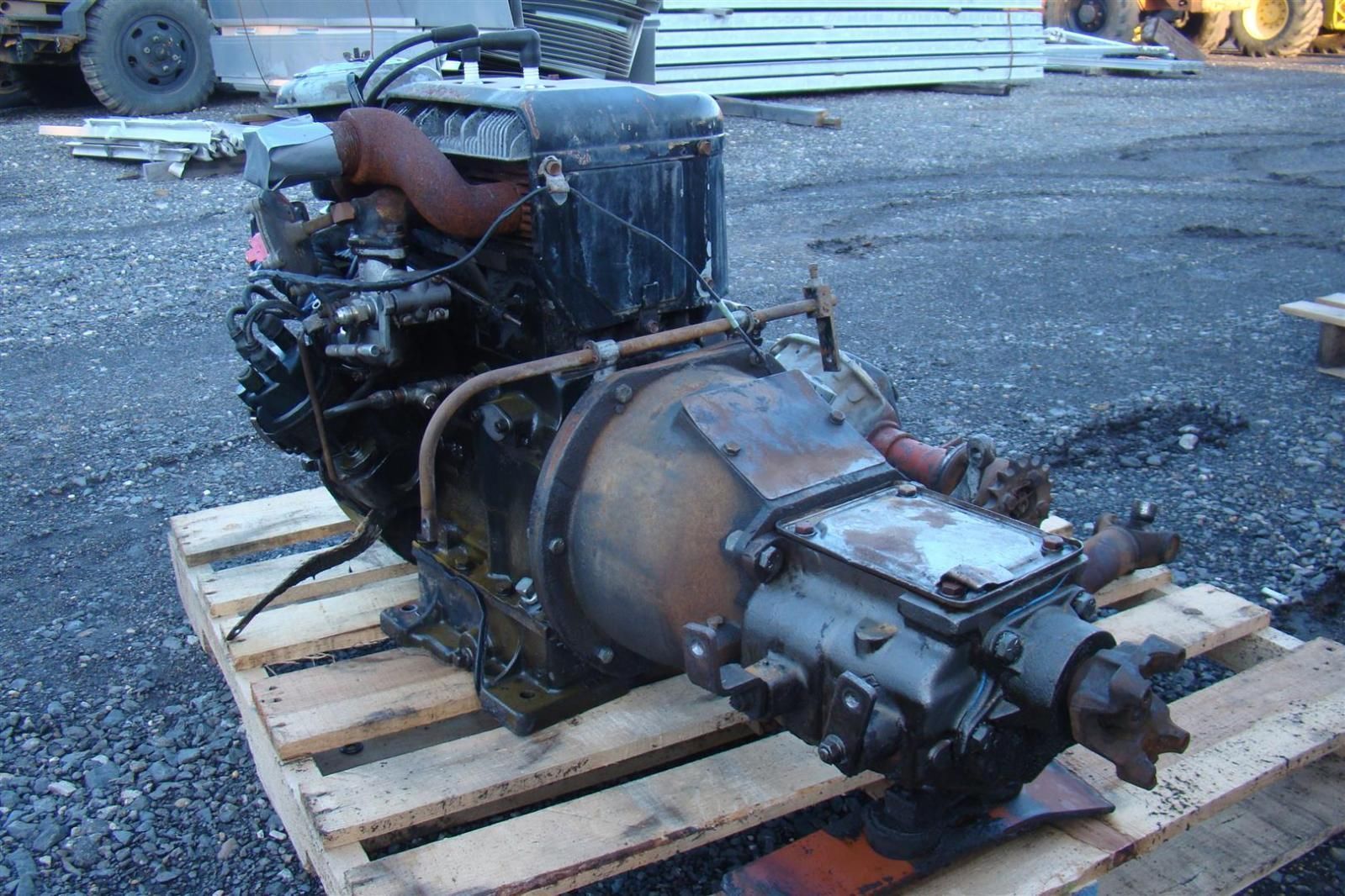 Wisconsin Teledyne TJD1 Gas Engine, Trans, Rear 338865 | eBay