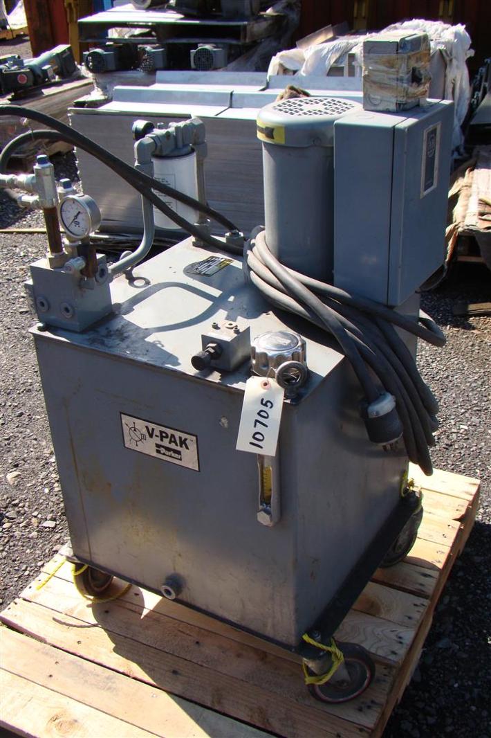 Parker VPak Hydraulic Pump/Motor Division 750psi 20Gal 6GPM C21N205 V26K0P0/10