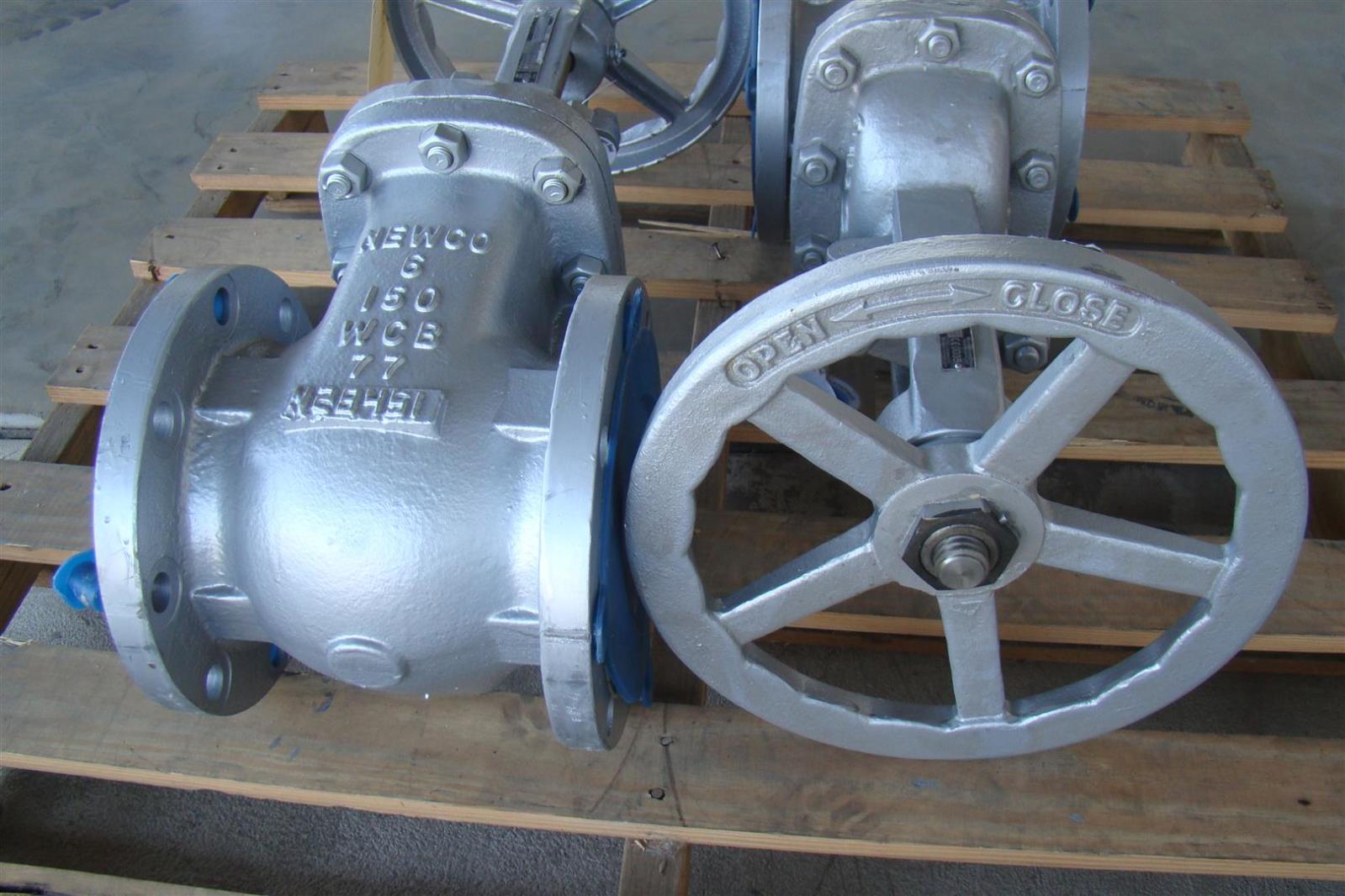  2 NEWCO CLASS 150 6 GATE VALVE EBay