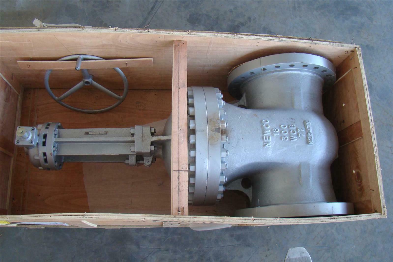 NEWCO CLASS 300 18 GATE VALVE N2847X EBay