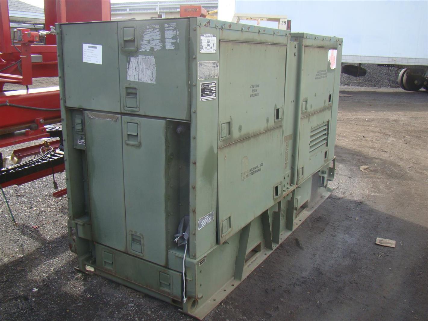 100kw Military Generator 3Phase Genset 120/208/240/416v CAT 6Cyl