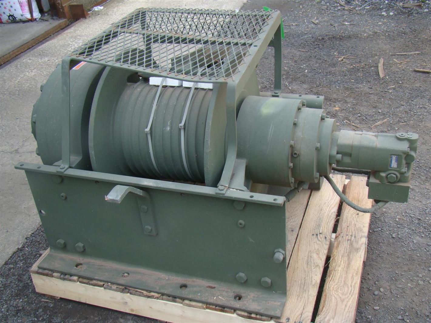 DP Manufacturing Hydraulic Military Recovery Winch 55,000 lb Capacity