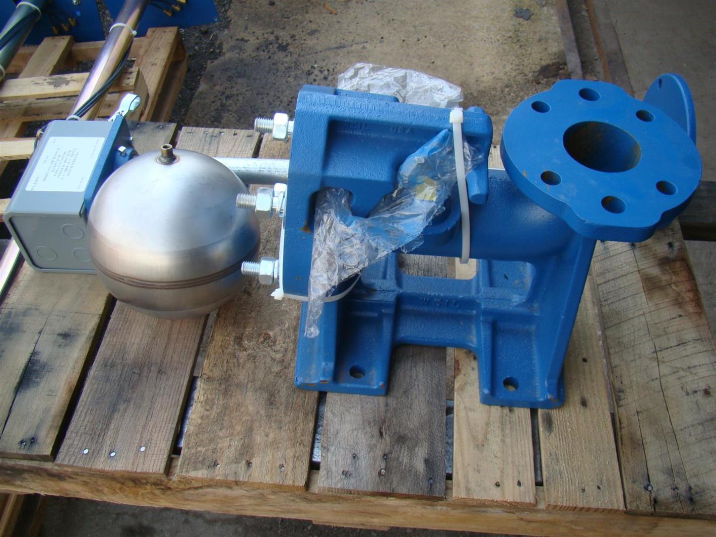 Weil Vertical Sewage Pump 3" Discharge Submersible Removal System Model