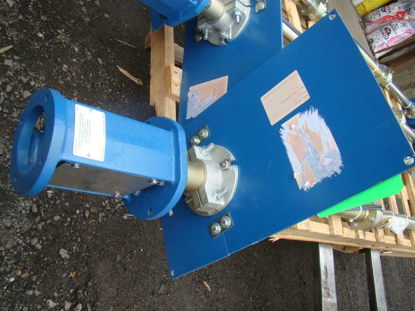 Weil Vertical Sewage Pump 3" Discharge Submersible Removal System Model