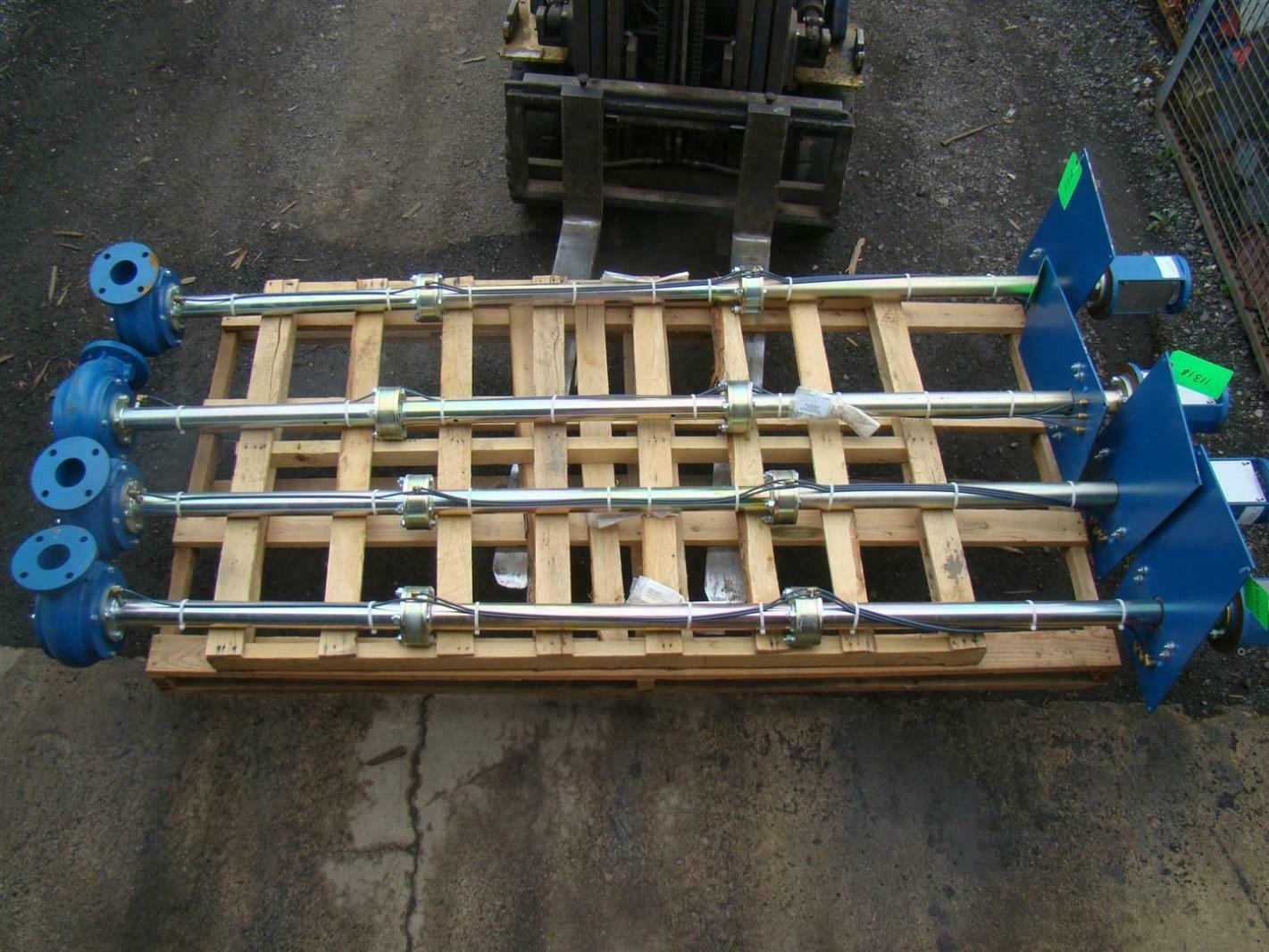 Weil Vertical Sewage Pump 3" Discharge Submersible Removal System Model