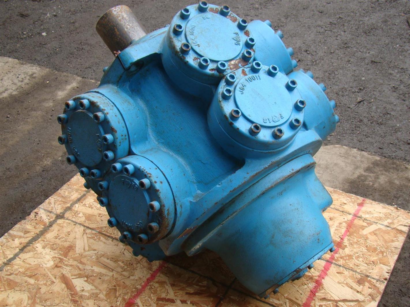 Rotary Power Hydraulic Radial Piston Motor 41/2" Shaft 60K035 eBay