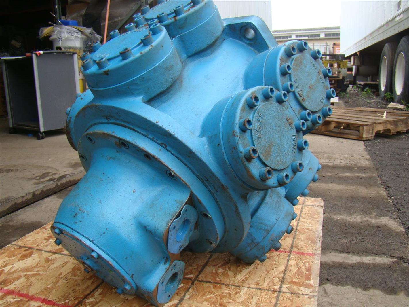 Rotary Power Hydraulic Radial Piston Motor 41/2" Shaft 60K035 eBay