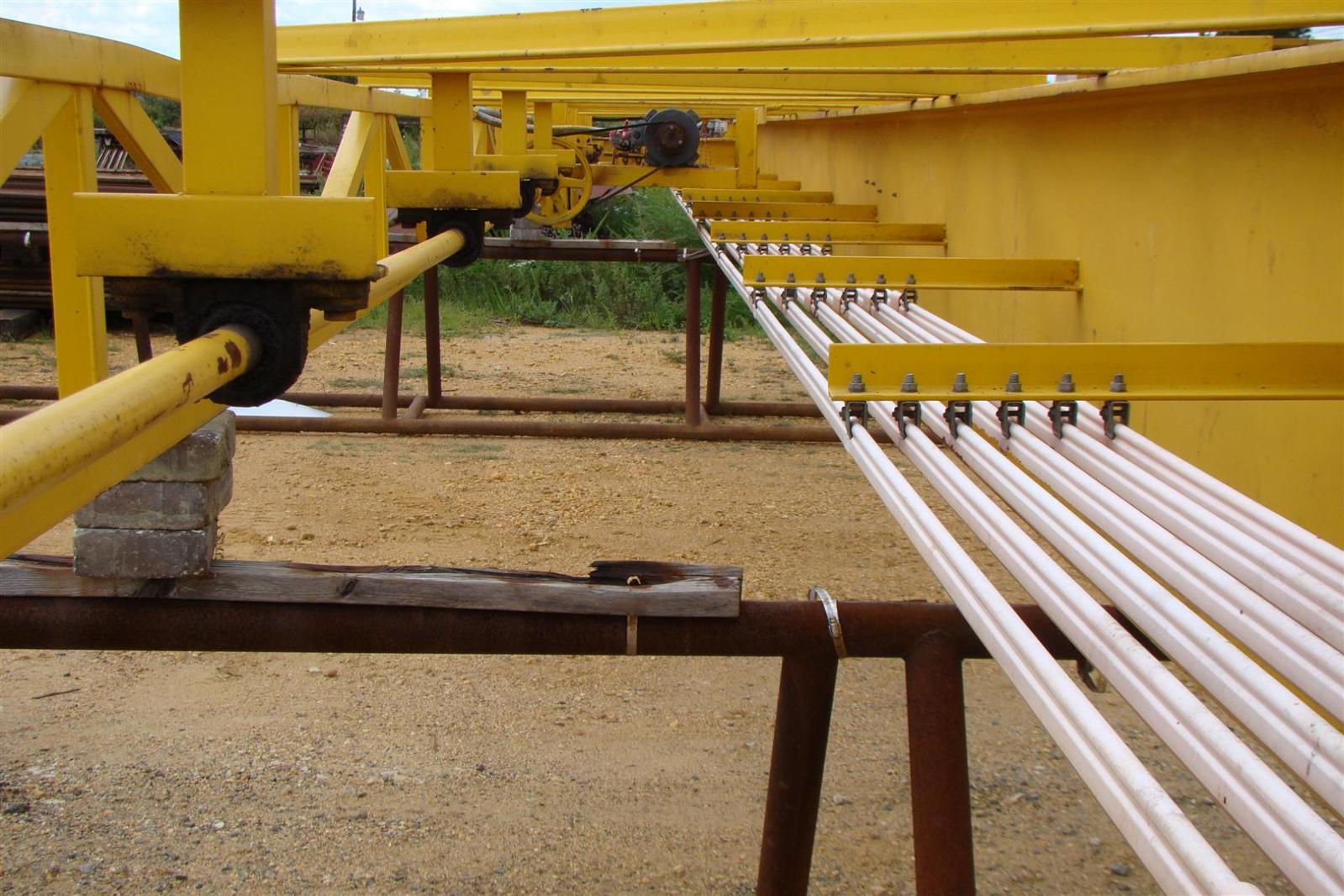 Anchor 10 TON Bridge Crane 45' Top Running & ShawBox 460v 3PH Overhead