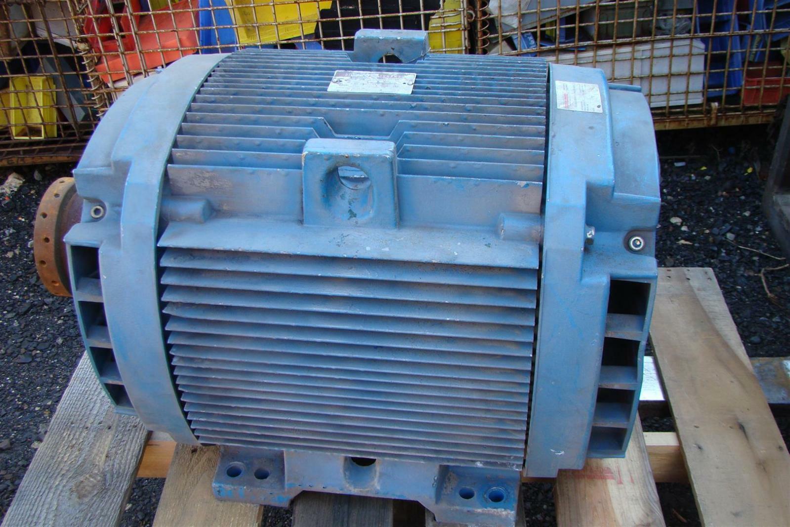 General Electric 100HP 3 Phase 230/460 Volt Electric Motor 5K404AL215C