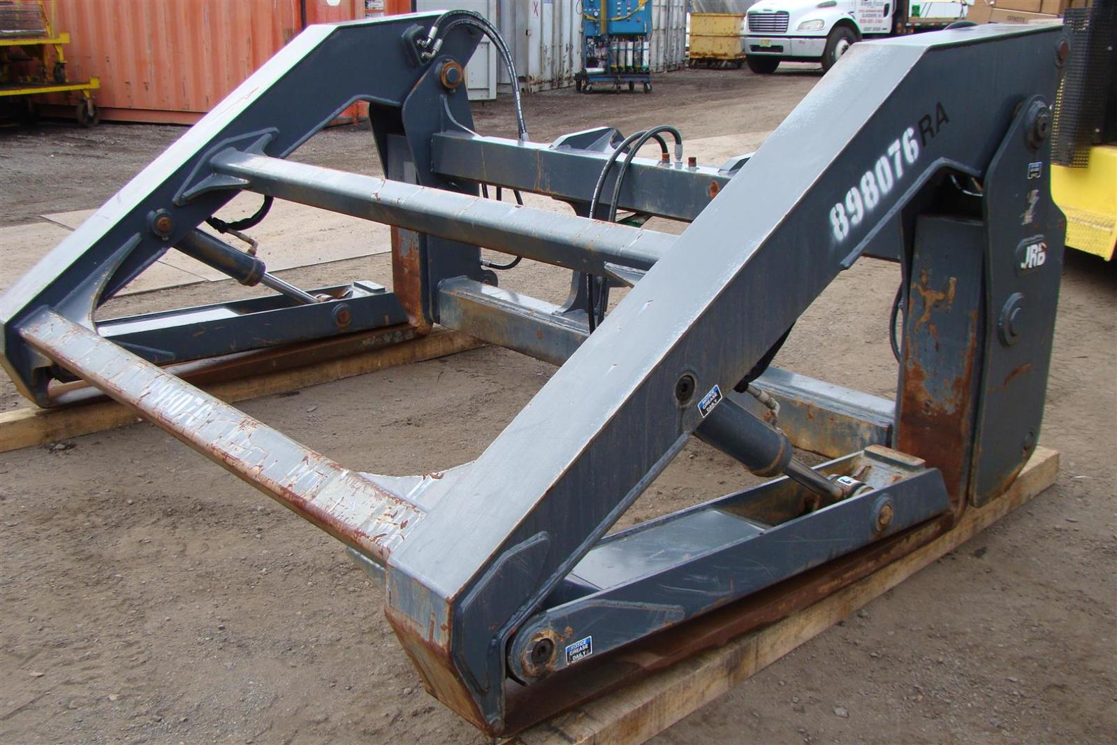 JRB Pipe Clamp Grapple Forks Pipe/Pole DTCPF 106x60 for Deere 544 Wheel