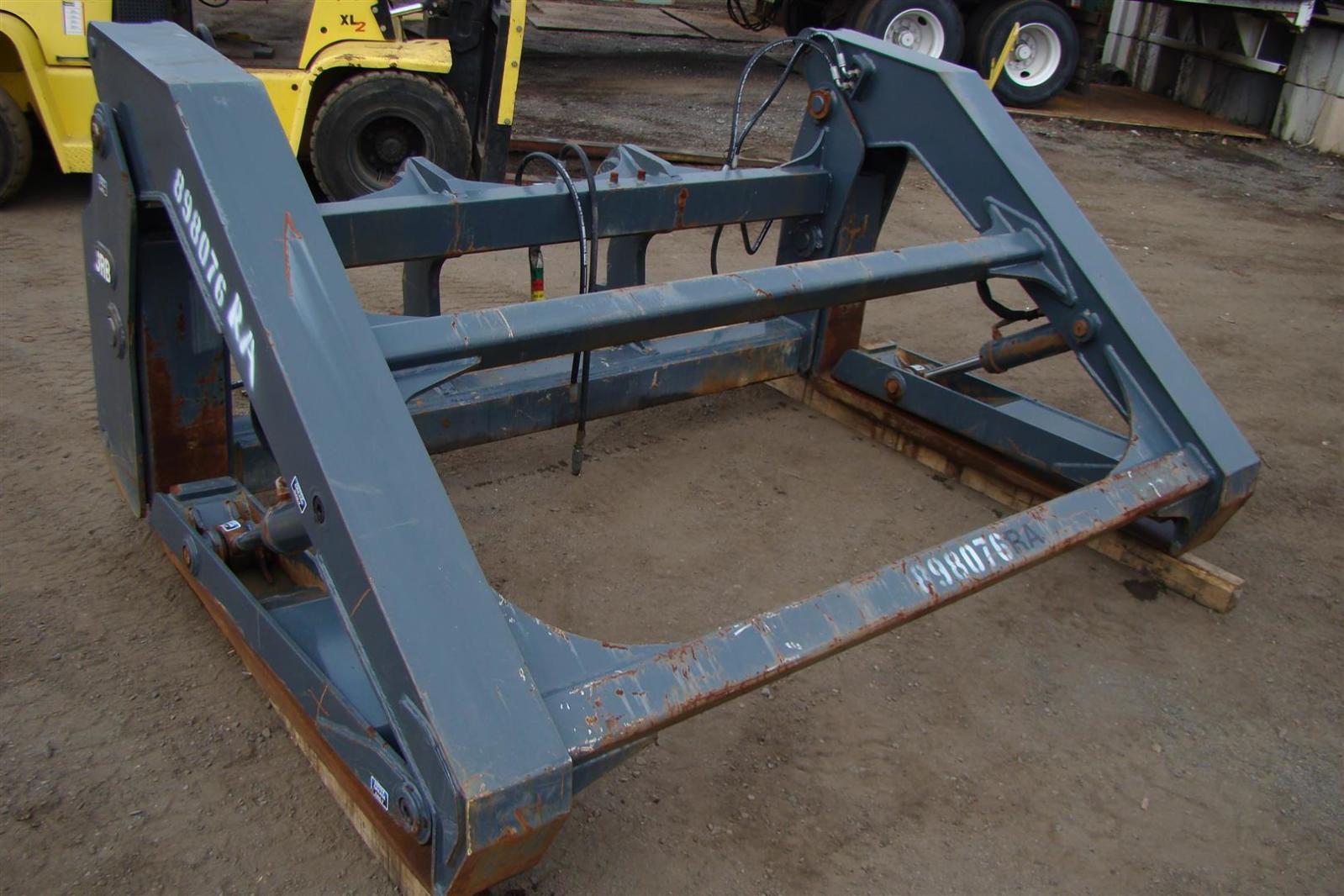 JRB Pipe Clamp Grapple Forks Pipe/Pole DTCPF 106x60 for Deere 544 Wheel