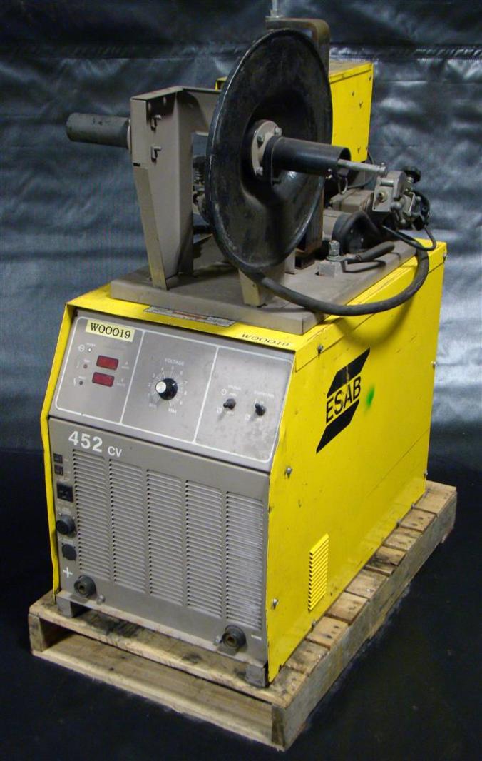 ESAB 3 Phase Mig Welder 230/460 Volt with Digimig Dual Wire Feeder 452