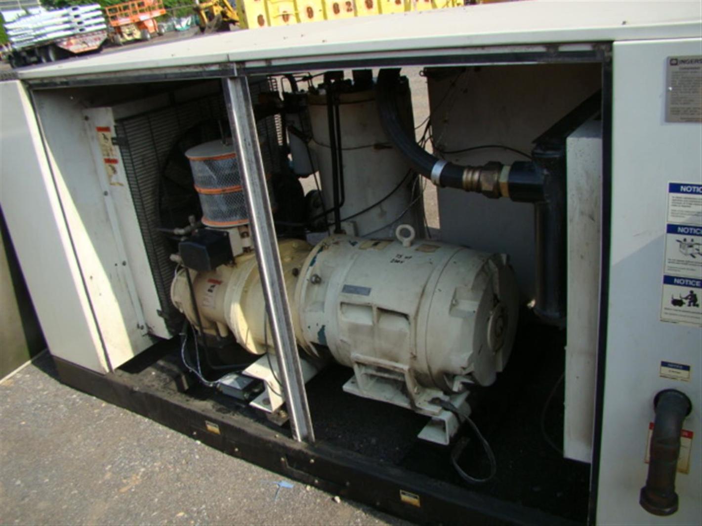 ... Ingersoll Rand Rotary Screw 75HP Air Compressor 332CFM SSR-EP75