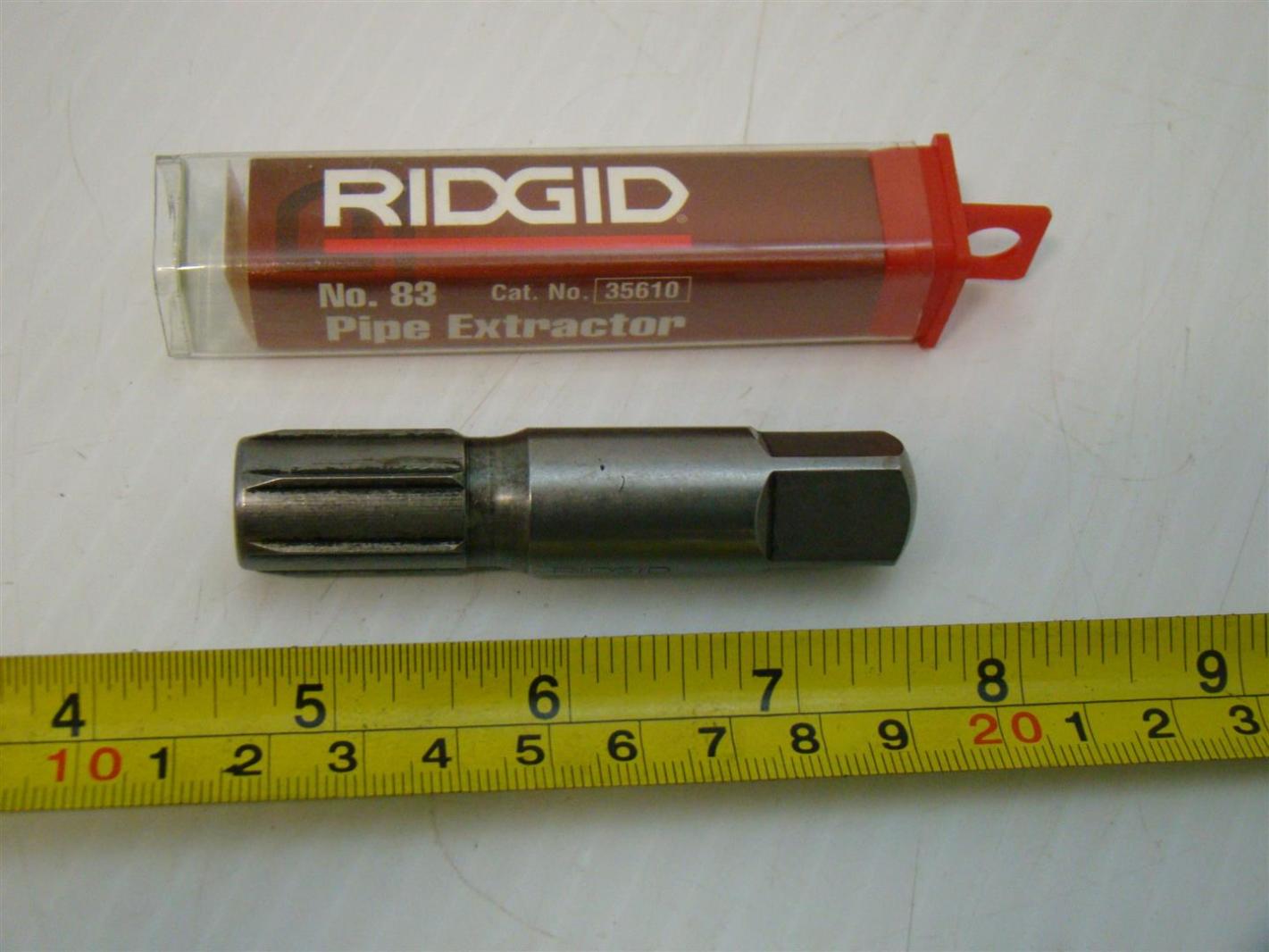 Ridgid No.83 Pipe Extractor 1/2" PIPE 35610 eBay