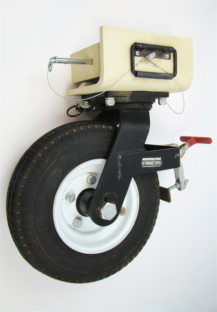 Hamilton LoadStar, Heavy Duty Swivel Caster, Pneumatic Tire, 745 lb