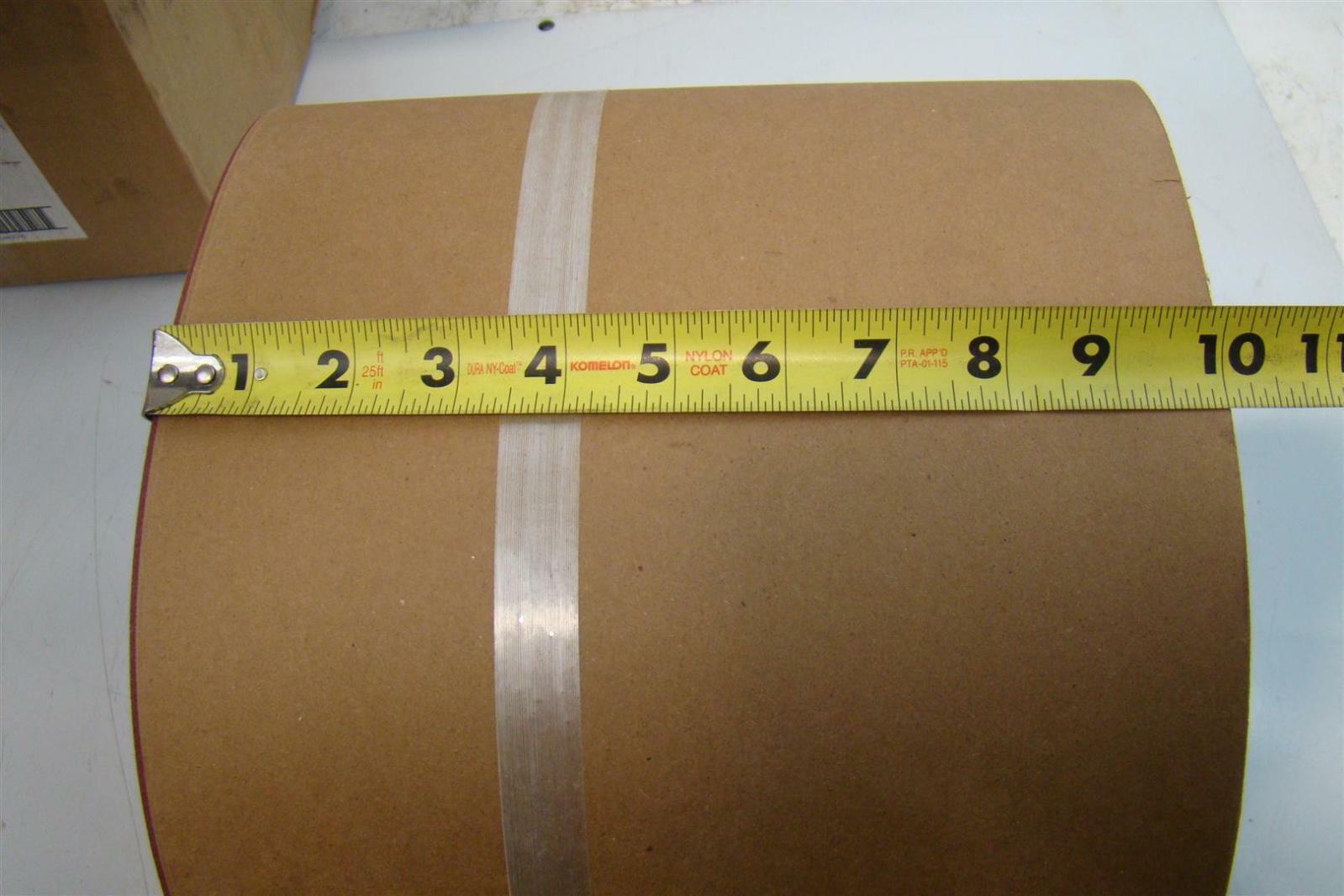 (10) 3M Sanding Belts Sine Wave Splice 10in x 144in 51125 44201