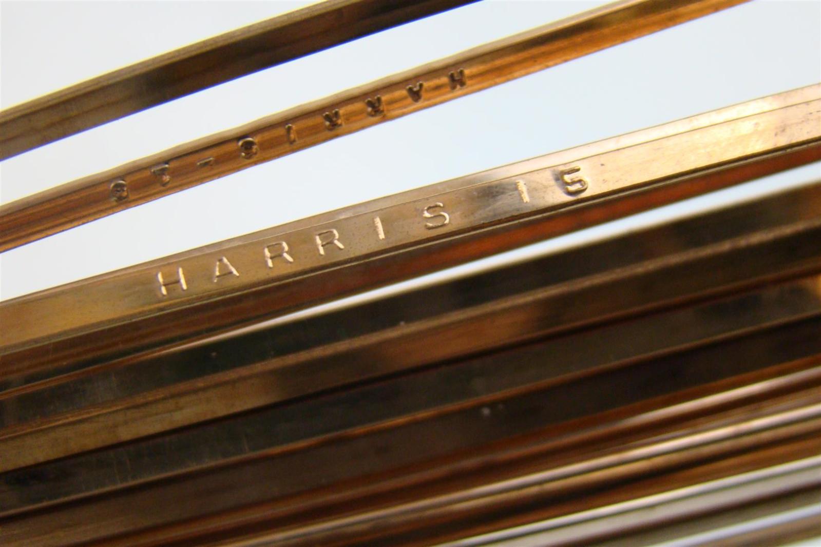 Harris StaySilv 15 Brazing Rod .05" x 1/8" x 20" Silver Alloy 1 LB