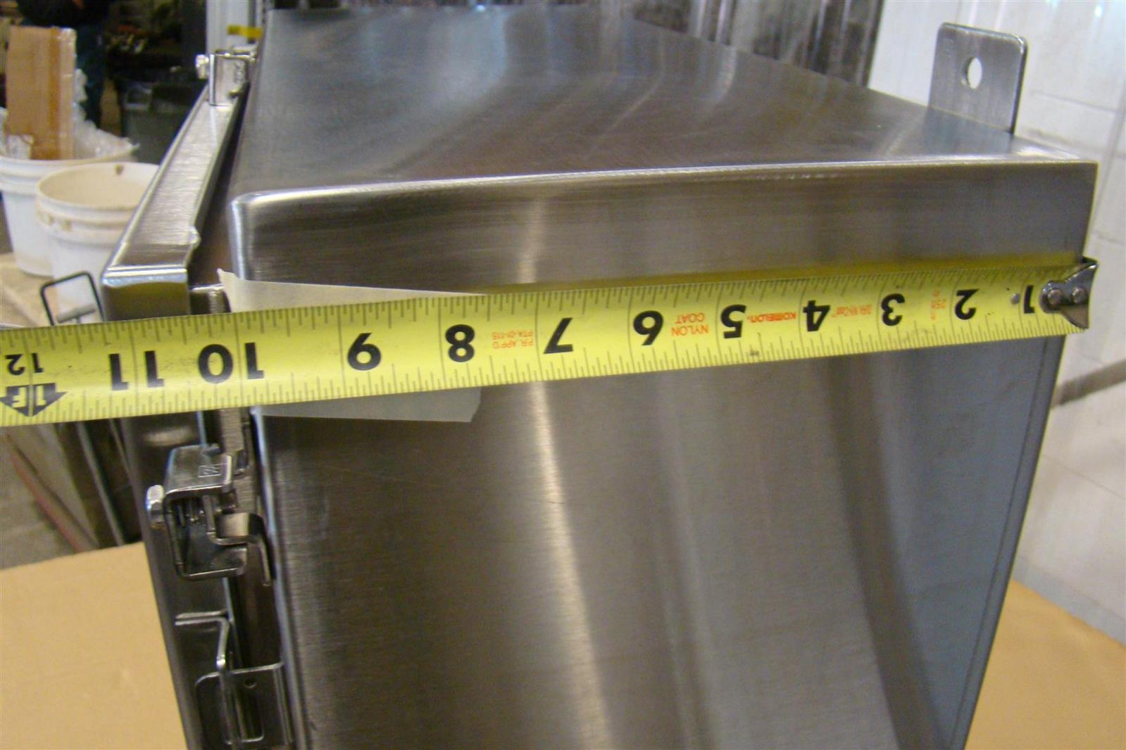 Stainless Hoffman Industrial Control Panel Enclosure Wallmount 4X Enclosure A30