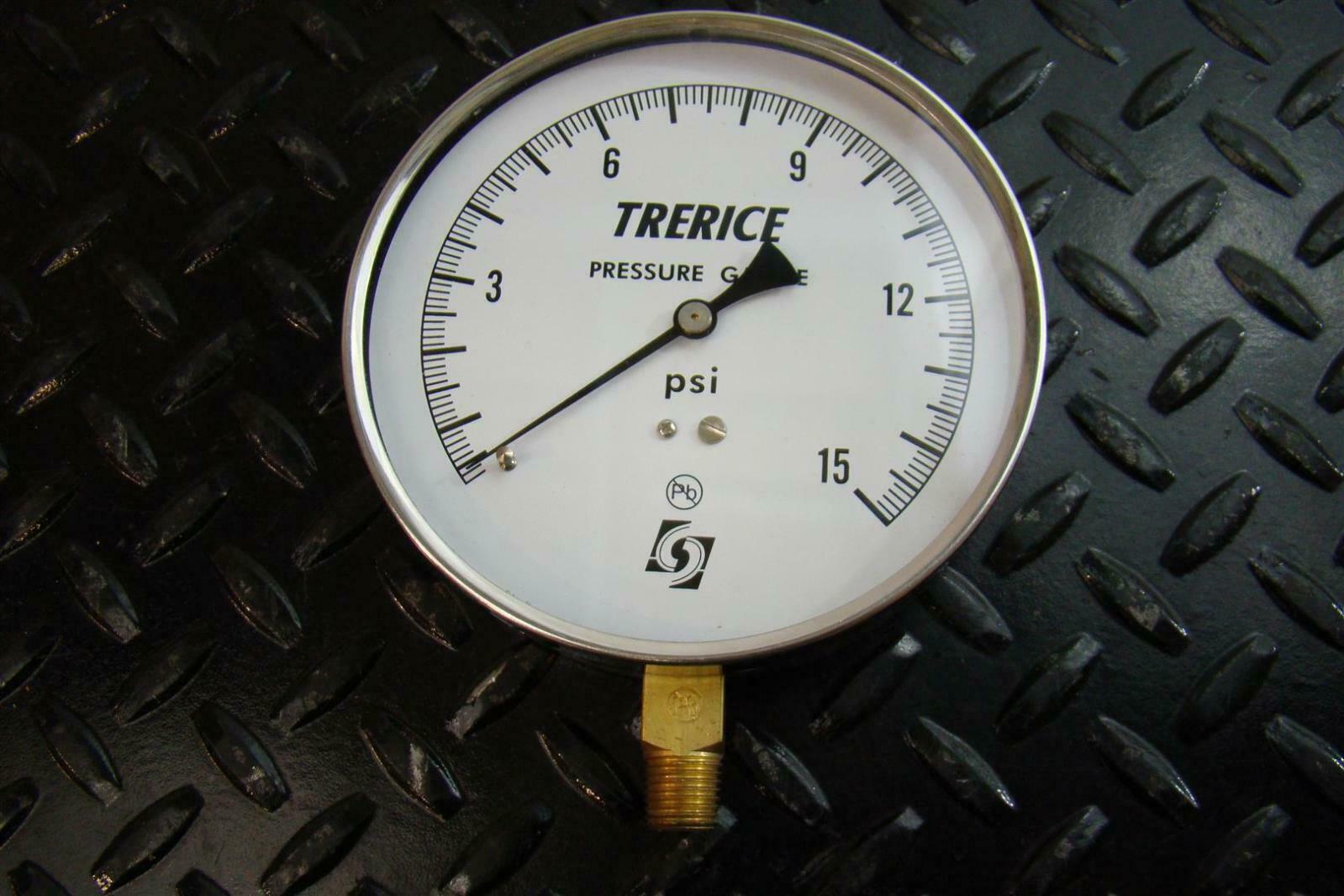 Trerice Pressure Gauge 620B4502LA080 eBay