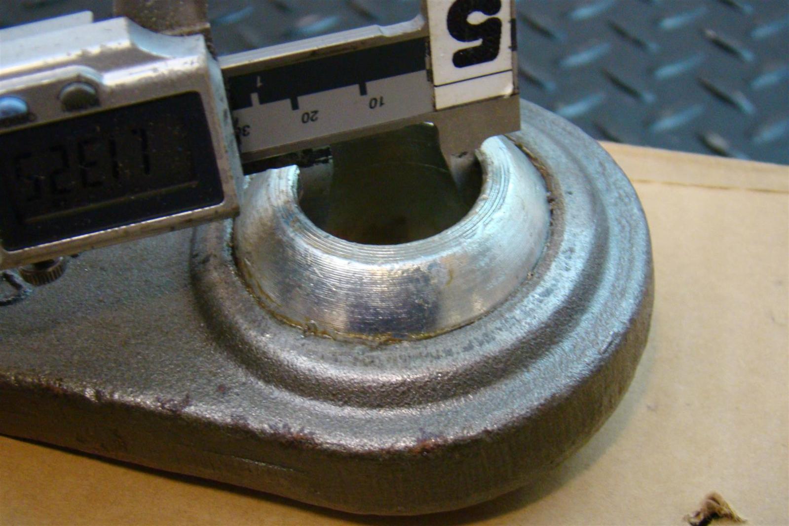 (5) AgWorks Weld On Lift Arm Straight ZP 11/8" Ball Socket 65913