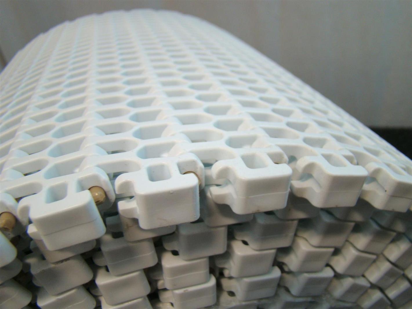 Intralox Conveyor Belt Acetal White 12in. W x 25.175ft L 2400