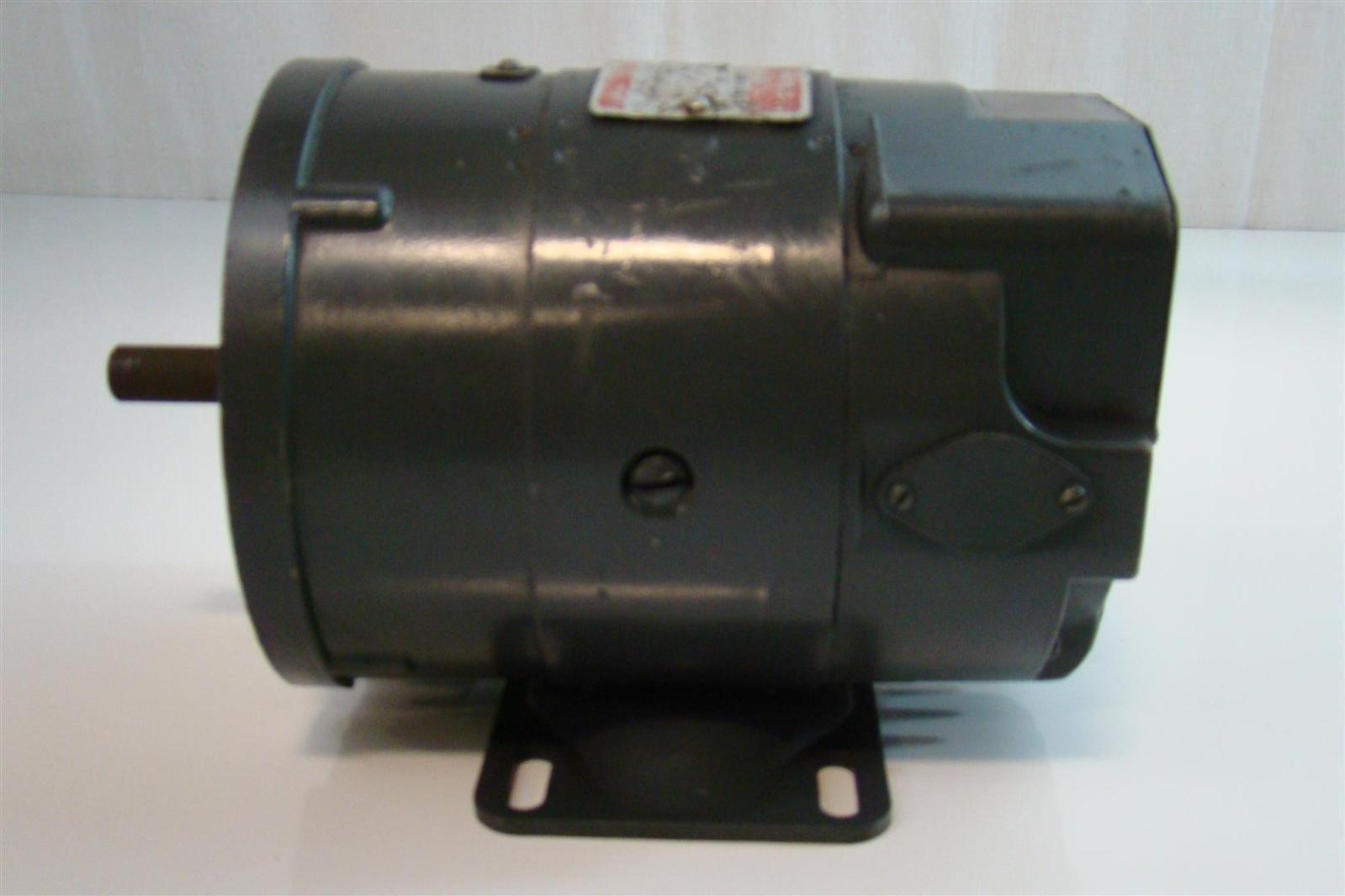General Electric DC Motor 1/8Hp 1380/3450Rpm 250V .7/A/.13F/.024F 5BCC56BD111B