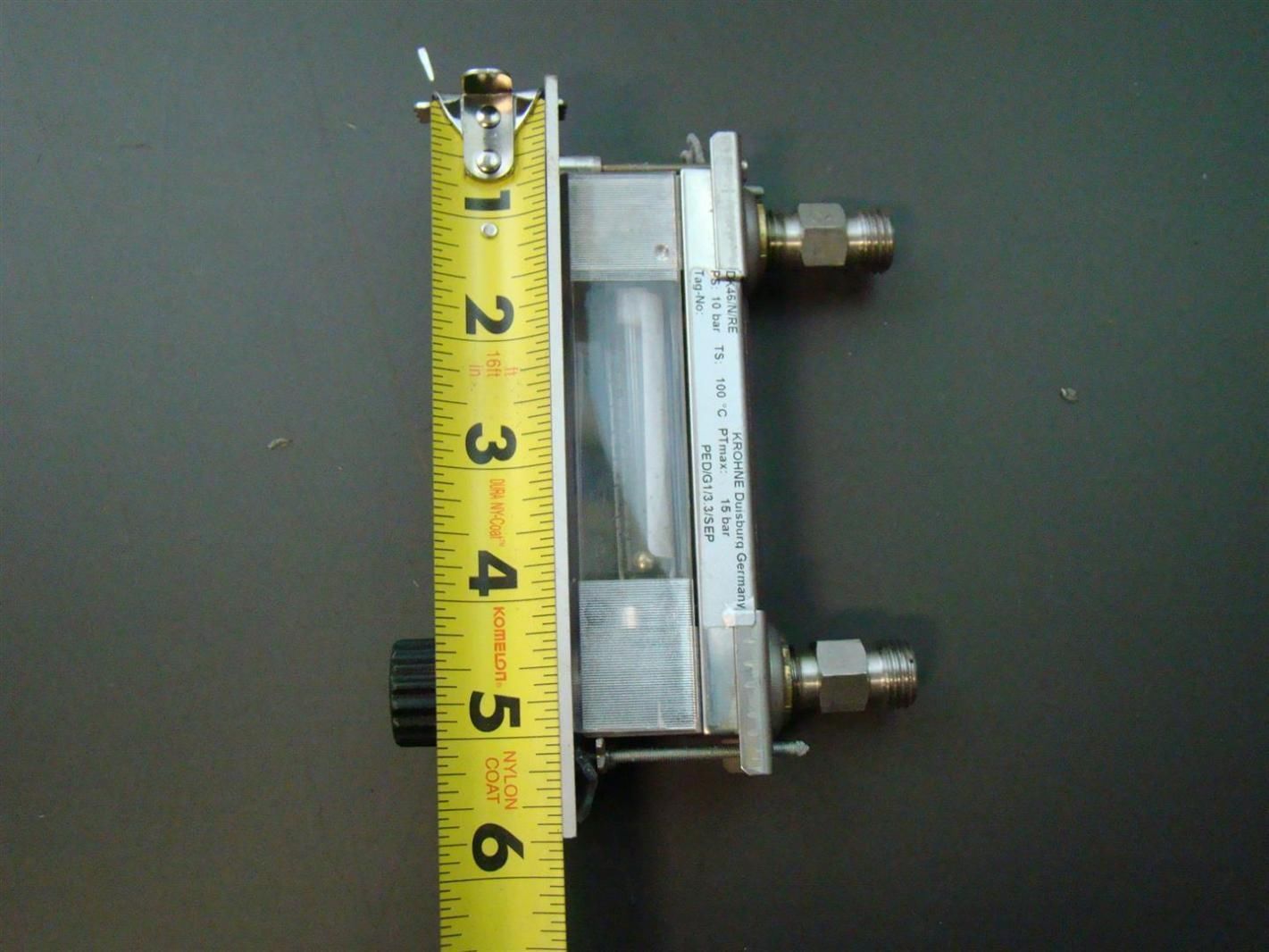 Krohne Duisburg 15bar 100degC Flowmeter DK46/N/RE eBay