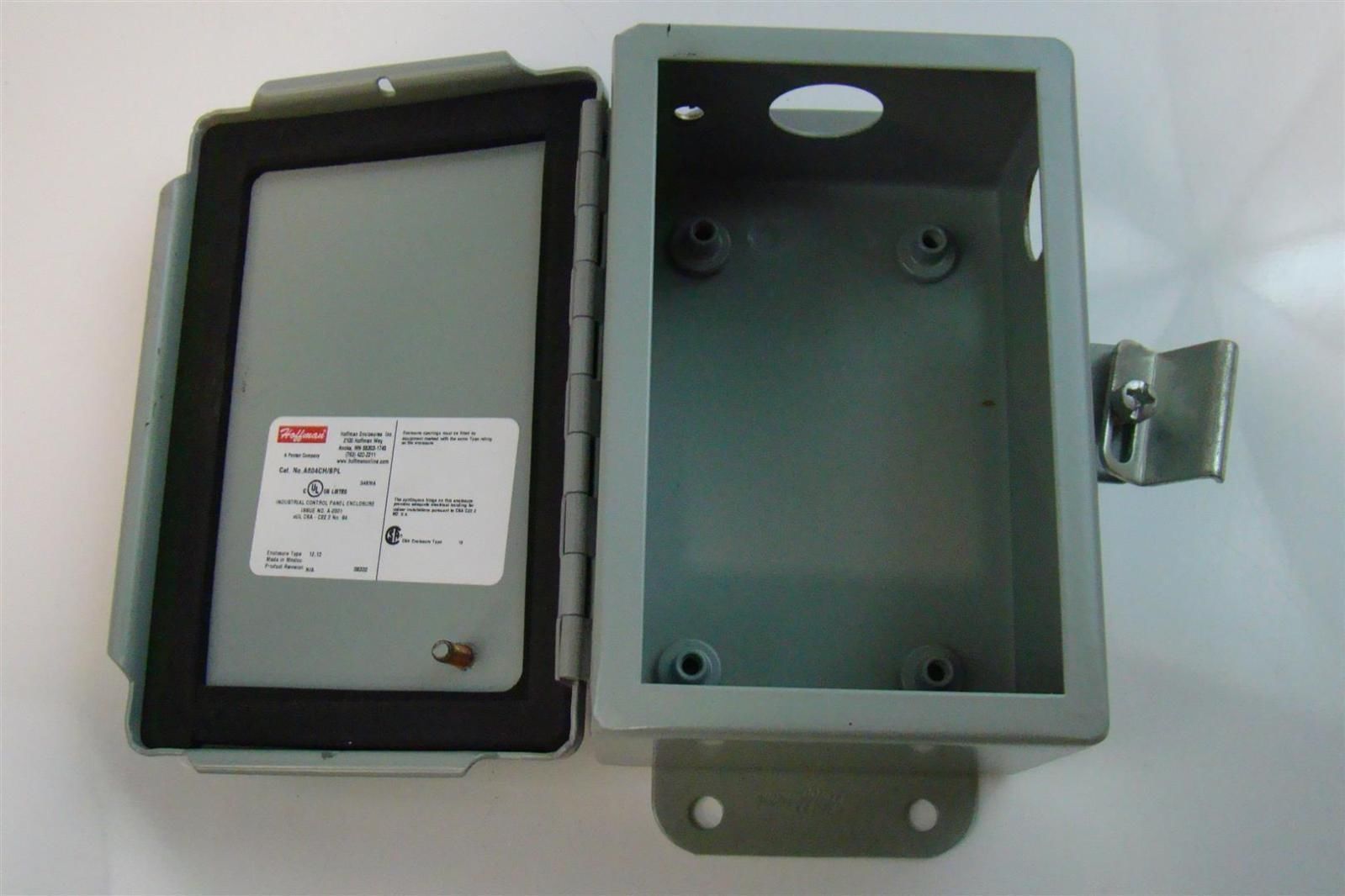 Hoffman Industrial Control Panel Enclosure A2001 A604CH/8PL eBay