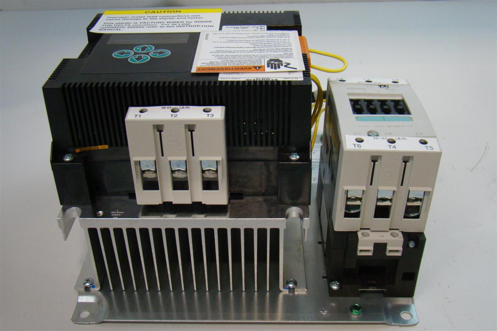 Siemens Elevator Starter AC Semiconductor Motor Starter 80Amps 60/75HP