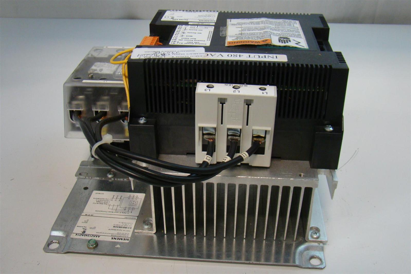 Siemens Elevator Starter AC Semiconductor Motor Starter 3PH 50/60Hz